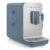 Smeg BCC12SBMUK Collezione Bean To Cup Coffee Machine with Steam Wand, Matte Storm Blue