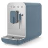 Smeg BCC12SBMUK Collezione Bean To Cup Coffee Machine with Steam Wand, Matte Storm Blue