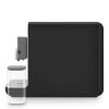 Smeg BCC13BLMUK Collezione Bean To Cup Coffee Machine with Integrated Milk System, Matte Black