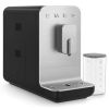Smeg BCC13BLMUK Collezione Bean To Cup Coffee Machine with Integrated Milk System, Matte Black