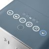 Smeg BCC13SBMUK Collezione Bean To Cup Coffee Machine with Integrated Milk System, Matte Storm Blue