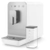 Smeg BCC13WHMUK Collezione Bean To Cup Coffee Machine with Integrated Milk System, Matte White