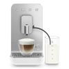 Smeg BCC13WHMUK Collezione Bean To Cup Coffee Machine with Integrated Milk System, Matte White