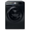 Indesit BDE96436KVUK Push&Go Washer-Dryer 9+6Kg 1400Spin Black With Ariel Pods And Steam Cycles