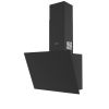 Belling BEL CHIM 603ANG BLK 60cm Black Glass Angled Chimney Cooker Hood B Rated