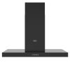 Belling BEL COOKCENTRE CHIM 100T BLK 100cm Chimney Cooker Hood, Black, C Rated