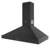 Belling BEL FARMHOUSE CHIM 100PYR BLK 100cm Chimney Cooker Hood, Black, C Rated