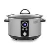 Black N'Decker BXSC16044GB Slow Cooker-Stainless Steel