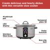 Black N'Decker BXSC16044GB Slow Cooker-Stainless Steel