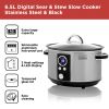 Black N'Decker BXSC16045GB 6.5L Slow Cooker
