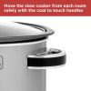 Black N'Decker BXSC16045GB 6.5L Slow Cooker