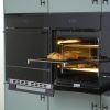 Caple C2106BG 60cm Electric Soft Close Single Oven Black Glass A Rated