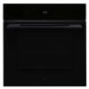 Caple C2106BG 60cm Electric Soft Close Single Oven Black Glass A Rated