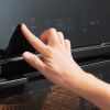 Caple C2106BG 60cm Electric Soft Close Single Oven Black Glass A Rated