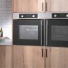 Caple C2220 60cm Side Opening Electric Single Oven, Stainless Steel A Rated
