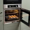 Caple C2220 60cm Side Opening Electric Single Oven, Stainless Steel A Rated