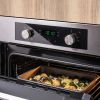 Caple C2237 60cm Electric Single Oven Black & Stainless Steel A Rated