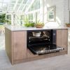 Caple C2902GM 90cm Wide, 96 litre  Built In Single Oven - Gun Metal - A Rated