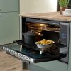 Caple C2902GM 90cm Wide, 96 litre  Built In Single Oven - Gun Metal - A Rated