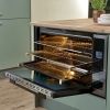 Caple C2902GM 90cm Wide, 96 litre  Built In Single Oven - Gun Metal - A Rated