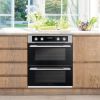 Caple C4246 Built Under Double Oven Stainless Steel - Black A Rated