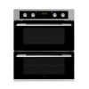 Caple C4246 Built Under Double Oven Stainless Steel - Black A Rated