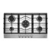 Caple C775G 86cm Wide 5 Burner Gas Hob with Cast Iron Supports - Stainless Steel
