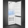 Smeg C875TNE 70cm Built In Fridge Freezer No Frost with Sliding Hinge System E Rated