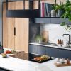 Caple C897I 90cm Wide Induction Hob 5 Zone in Black with Bridgeable Zones