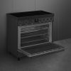 Smeg C9IMN2 90cm Classic Matte Black Single Cavity Cooker with Induction Hob