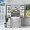 Caple CAFF43 American Style Frost Free Fridge Freezer - Stainless Steel
