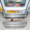 Caple CAFF43 American Style Frost Free Fridge Freezer - Stainless Steel