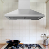 Statesman CHM160SS Chimney Cooker Hood Extractor, 60cm, Stainless Steel