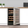 CDA CFWC604SS Freestanding Wine Cooler