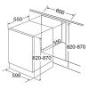 CDA CDI6132 60cm Integrated Dishwasher with 13 Place Settings