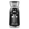 Smeg CGF03BLUK 50's Style Electric Coffee Grinder in Black