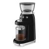 Smeg CGF03BLUK 50's Style Electric Coffee Grinder in Black