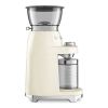 Smeg CGF03CRUK 50's Style Electric Coffee Grinder in Cream