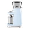 Smeg CGF03PBUK 50's Style Electric Coffee Grinder in Pastel Blue