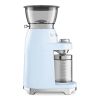 Smeg CGF03PBUK 50's Style Electric Coffee Grinder in Pastel Blue
