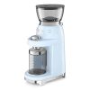 Smeg CGF03PBUK 50's Style Electric Coffee Grinder in Pastel Blue
