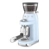Smeg CGF03PBUK 50's Style Electric Coffee Grinder in Pastel Blue