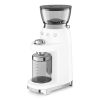 Smeg CGF03WHUK 50's Style Electric Coffee Grinder in White