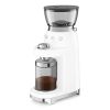 Smeg CGF03WHUK 50's Style Electric Coffee Grinder in White