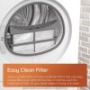 Hotpoint CHD94MGBSUK Fabric Care 9KG - 60cm Heat Pump Tumble Dryer with HomeWhiz Grey A+++ Rated