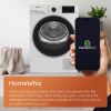 Hotpoint CHD94MGBSUK Fabric Care 9KG - 60cm Heat Pump Tumble Dryer with HomeWhiz Grey A+++ Rated