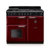 Rangemaster CLDL100DFPBOR/CM1 Classic Deluxe 100 DF Dual Fuel Range Cooker Bordeaux Chrome