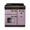 Rangemaster CLDL90DFPHTH/AB1 Classic Deluxe  90 DF  Dual Fuel Range Cooker Heather Antique Brass