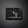 Smeg CMS4604NR Dolce Stil Novo Automatic 45 cm compact built-in espresso coffee machine In Black - Copper Trim
