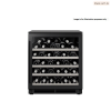 Caple WI6143BG Undercounter  Built In Single Zone Wine Cooler Black